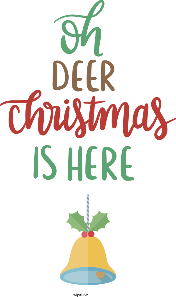 Free Holidays Leaf Logo Line For Christmas Clipart Transparent Background