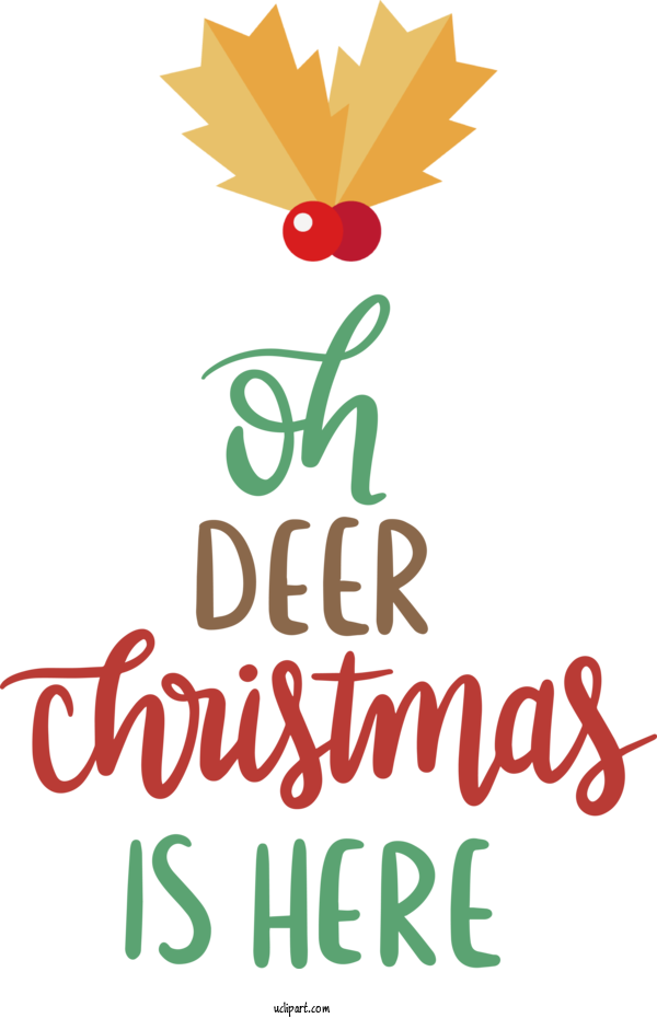 Free Holidays Logo Floral Design Leaf For Christmas Clipart Transparent Background