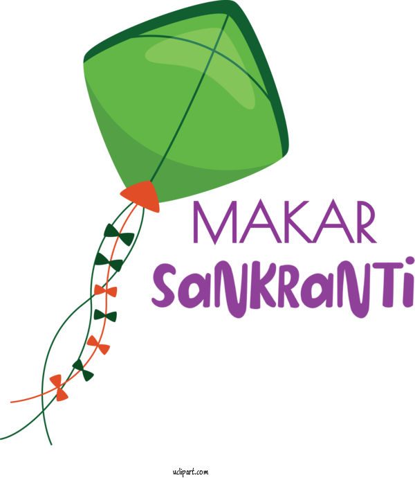 Free Holidays Logo Green Leaf For Makar Sankranti Clipart Transparent Background