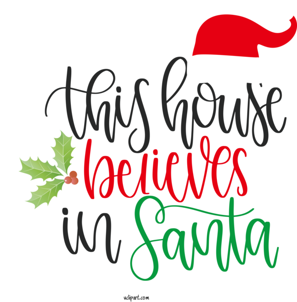 Free Cartoon Floral Design Logo Leaf For Santa Clipart Transparent Background