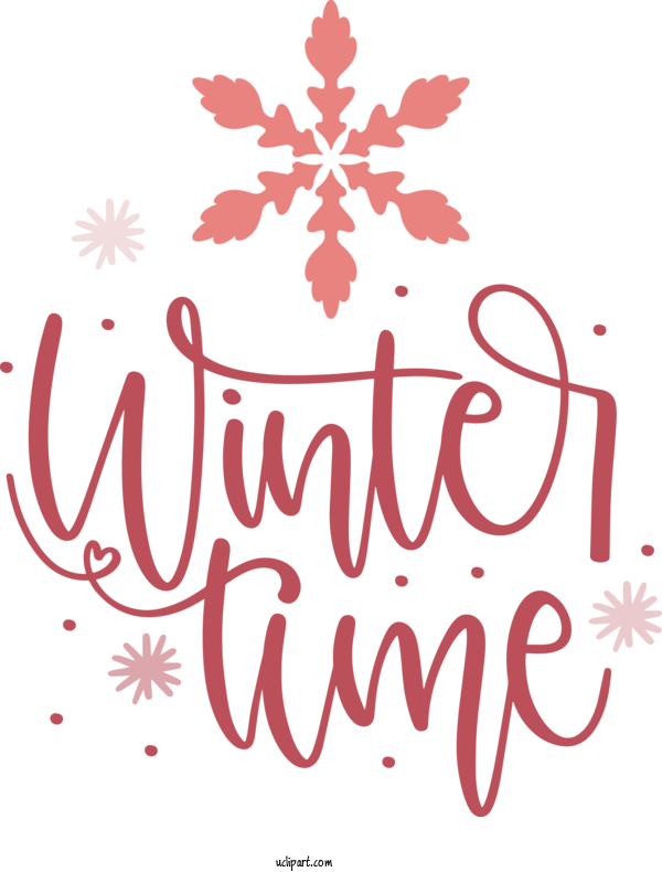 Free Nature Floral Design Design Logo For Winter Clipart Transparent Background