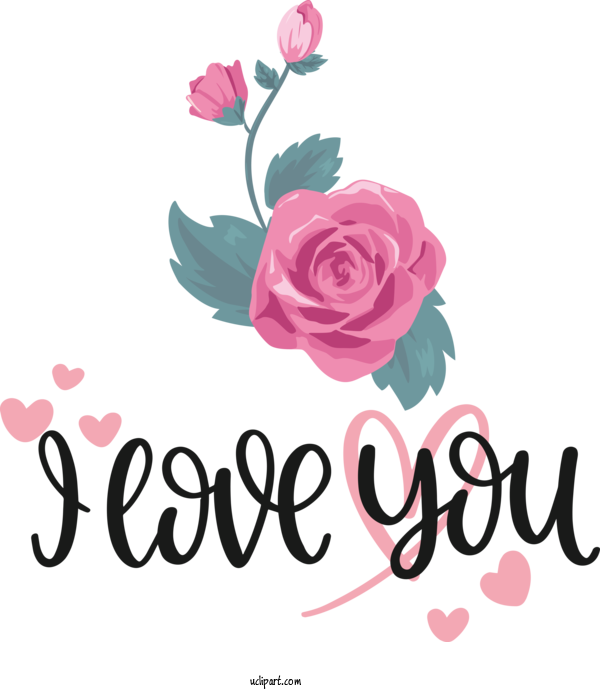 Free Holidays Floral Design Design Rose For Valentines Day Clipart Transparent Background