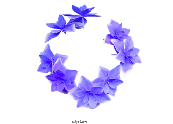 Free Flower Clipart Cobalt Blue Cut Flowers Lilac M For Flowers Clipart Transparent Background