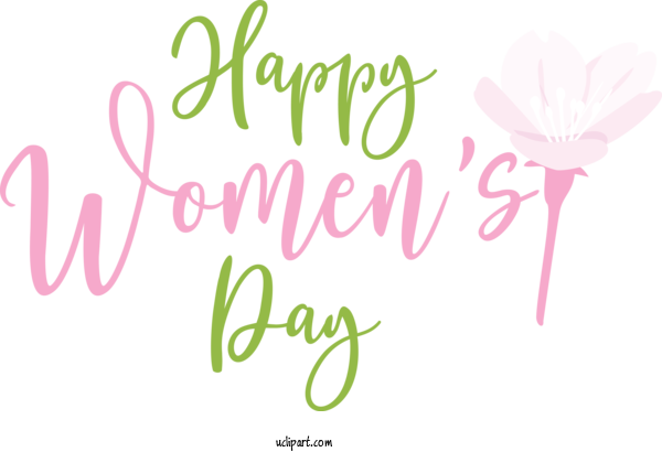 Free Holidays Floral Design Logo Petal For International Women's Day Clipart Transparent Background
