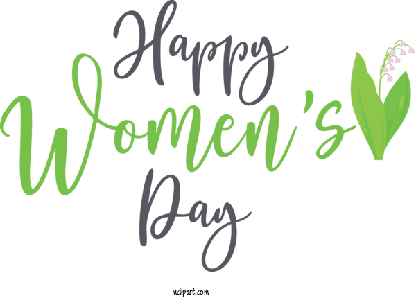 Free Holidays International Women's Day  March 8 For International Women's Day Clipart Transparent Background