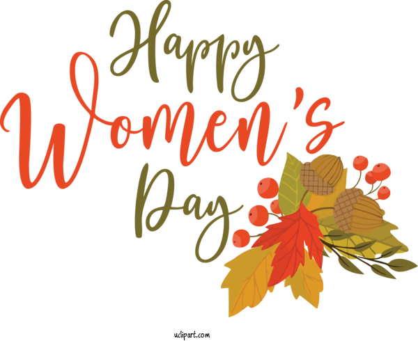 Free Holidays Design Logo Drawing For International Women's Day Clipart Transparent Background