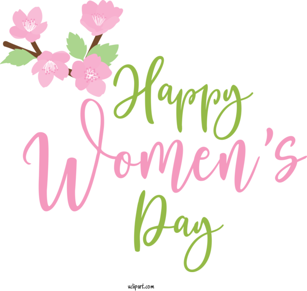 Free Holidays Drawing Painting Design For International Women's Day Clipart Transparent Background