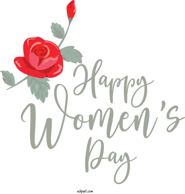 Free Holidays Drawing Painting Logo For International Women's Day Clipart Transparent Background