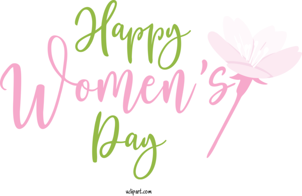 Free Holidays Floral Design Logo Lilac M For International Women's Day Clipart Transparent Background