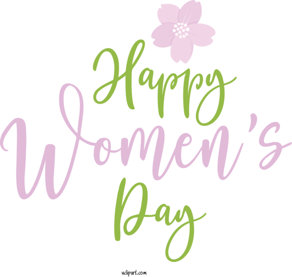 Free Holidays Floral Design Logo Petal For International Women's Day Clipart Transparent Background