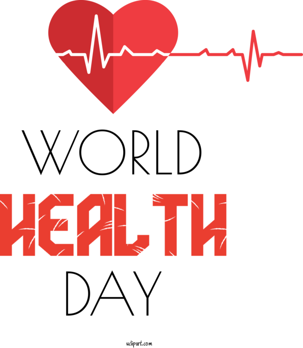 Free Holidays Logo Line Valentine's Day For World Health Day Clipart Transparent Background