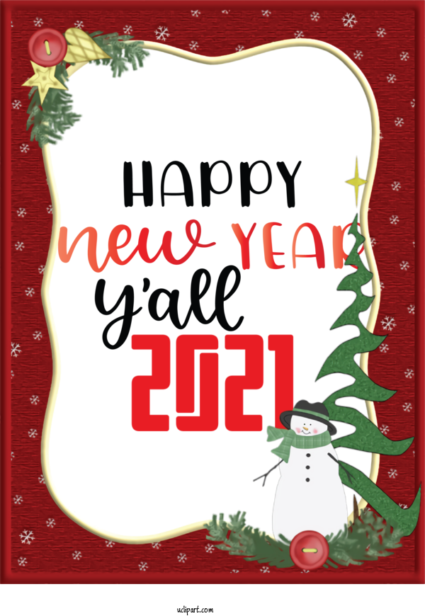 Free Holidays Christmas Day New Year Christmas Tree For New Year Clipart Transparent Background