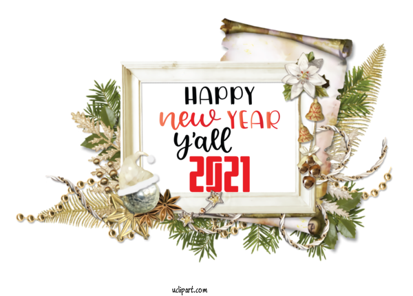 Free Holidays Picture Frame Christmas Day Scrapbooking For New Year Clipart Transparent Background