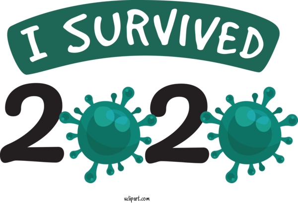 Free Medical 2020 HELLO 2021 Design For Coronavirus Clipart Transparent Background
