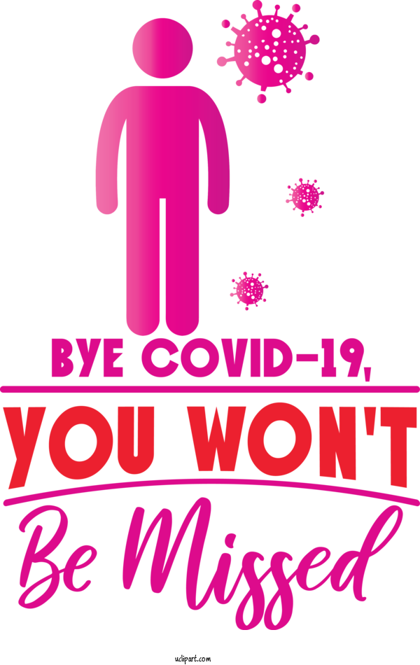 Free Medical Logo Design Text For Coronavirus Clipart Transparent Background