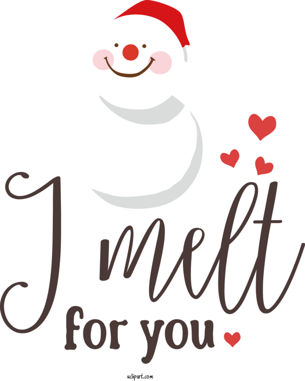 Free Weather Christmas Decoration Logo Christmas Day For Snow Clipart Transparent Background