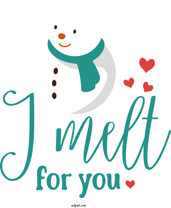 Free Weather Logo Text Happiness For Snow Clipart Transparent Background