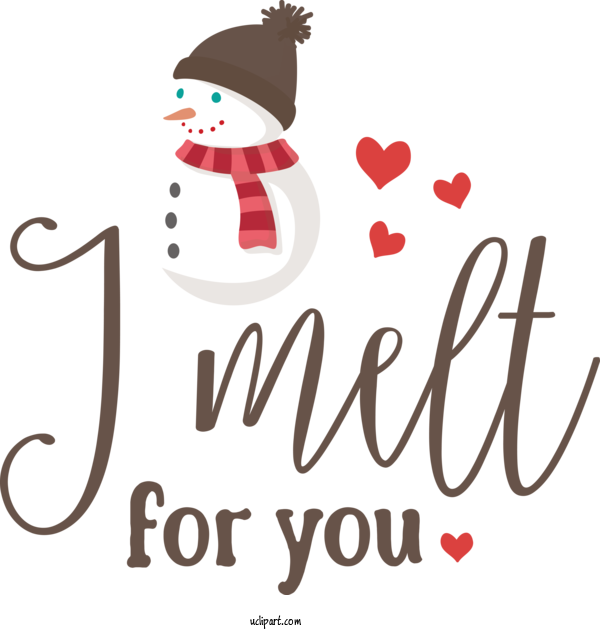 Free Weather Christmas Decoration Logo Christmas Day For Snow Clipart Transparent Background