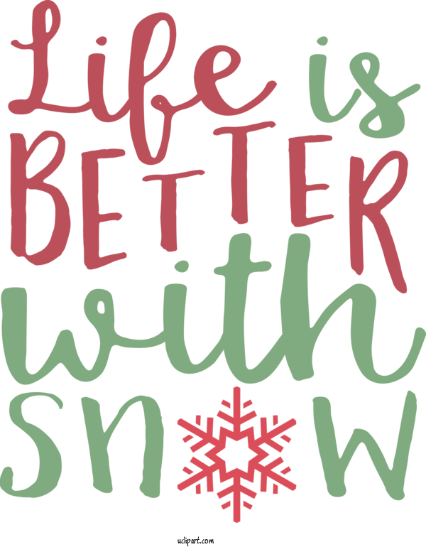 Free Weather Design Snowflake Calligraphy For Snow Clipart Transparent Background