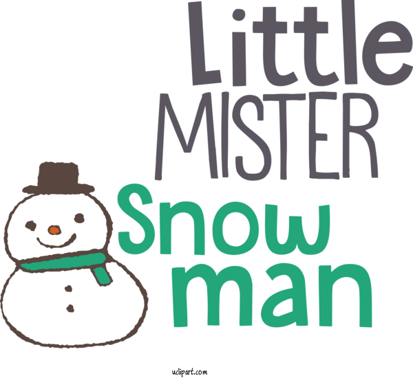 Free Weather Logo Cartoon Design For Snow Clipart Transparent Background