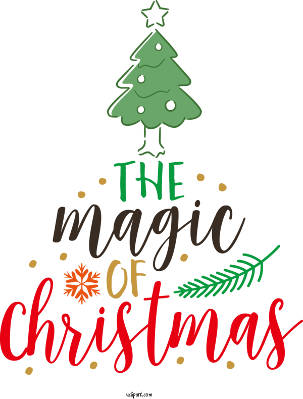 Free Holidays Christmas Tree Christmas Day Fir For Christmas Clipart Transparent Background