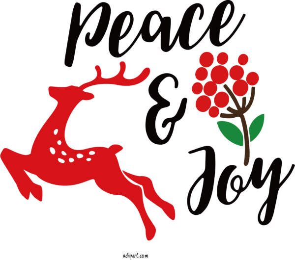 Free Holidays Rudolph Transparency Peace For Christmas Clipart Transparent Background