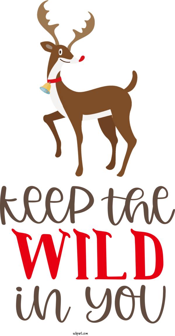 Free Animals Reindeer Deer Christmas Ornament For Deer Clipart Transparent Background