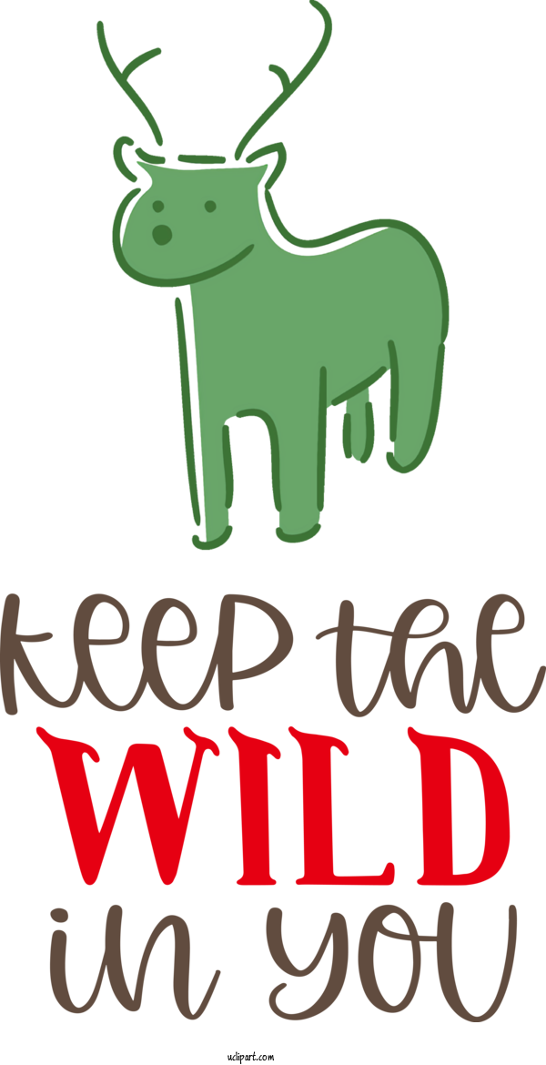 Free Animals Reindeer Logo Cartoon For Deer Clipart Transparent Background