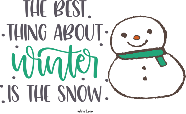 Free Weather Cartoon Smile Happiness For Snow Clipart Transparent Background