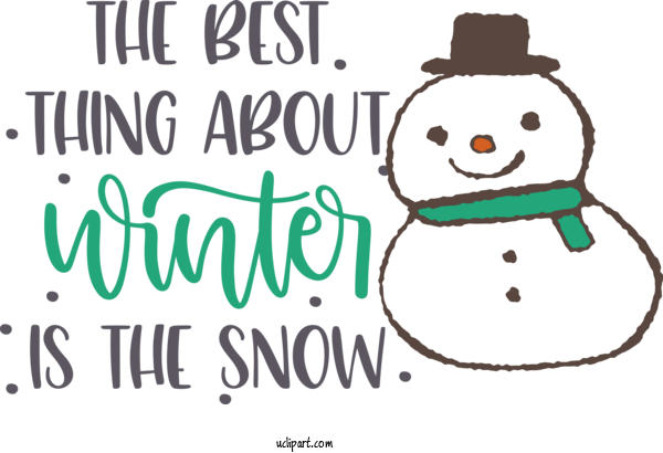 Free Weather Cartoon Logo Character For Snow Clipart Transparent Background