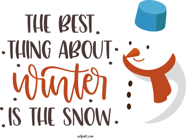Free Weather Logo Calligraphy Line For Snow Clipart Transparent Background