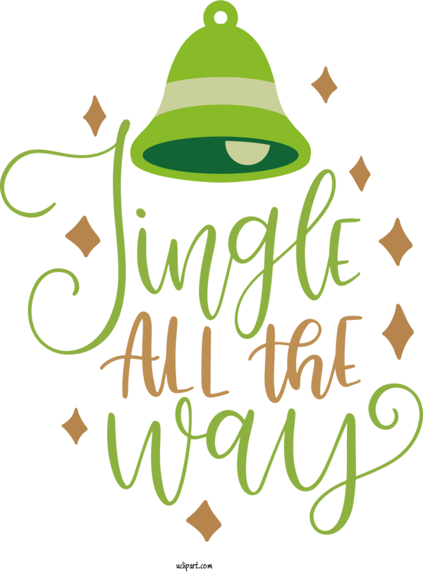 Free Holidays Jingle Logo Jingle Bells For Christmas Clipart Transparent Background