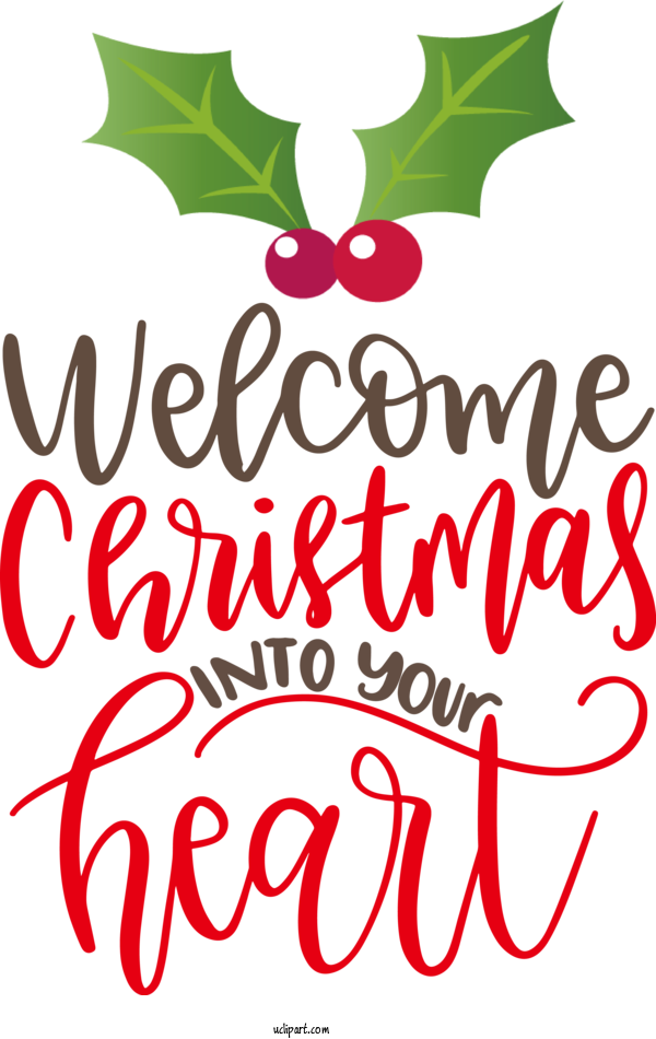 Free Holidays Floral Design Christmas Decoration Leaf For Christmas Clipart Transparent Background