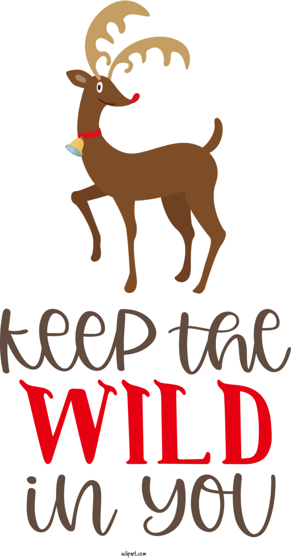 Free Animals Reindeer Deer Christmas Decoration For Deer Clipart Transparent Background