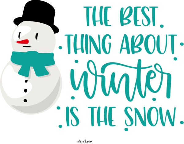 Free Weather Cartoon Logo Smile For Snow Clipart Transparent Background