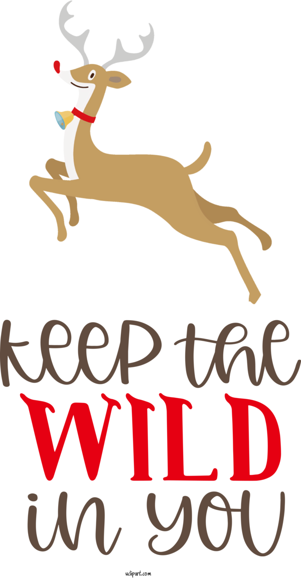 Free Animals Reindeer Deer Logo For Deer Clipart Transparent Background