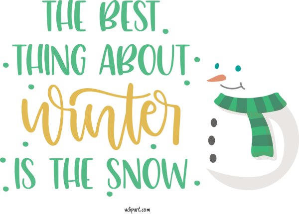 Free Weather Logo Green Line For Snow Clipart Transparent Background