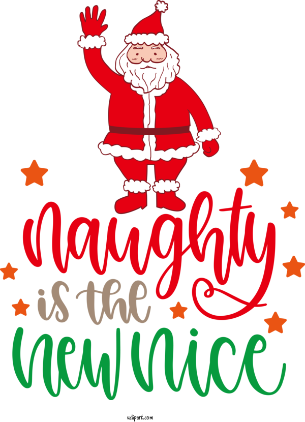 Free Holidays Christmas Day New Year Santa Claus For Christmas Clipart Transparent Background