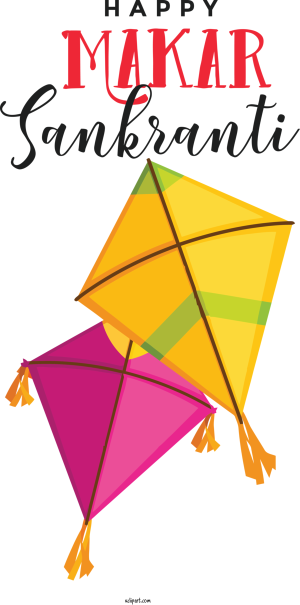 Free Holidays Triangle Meter Yellow For Makar Sankranti Clipart Transparent Background