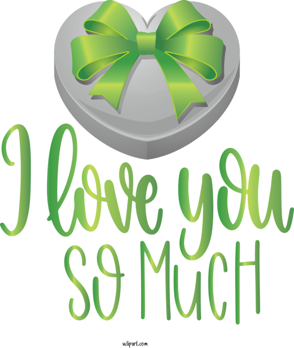 Free Holidays Logo Green Design For Valentines Day Clipart Transparent Background