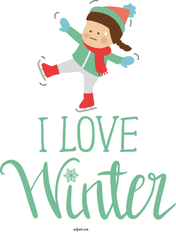 Free Nature Logo Character Smile For Winter Clipart Transparent Background