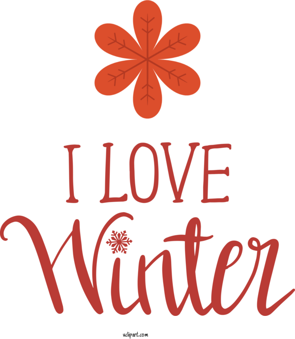 Free Nature Logo Petal Flower For Winter Clipart Transparent Background