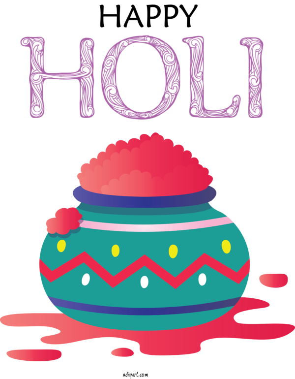 Free Holidays Design Line Meter For Holi Clipart Transparent Background