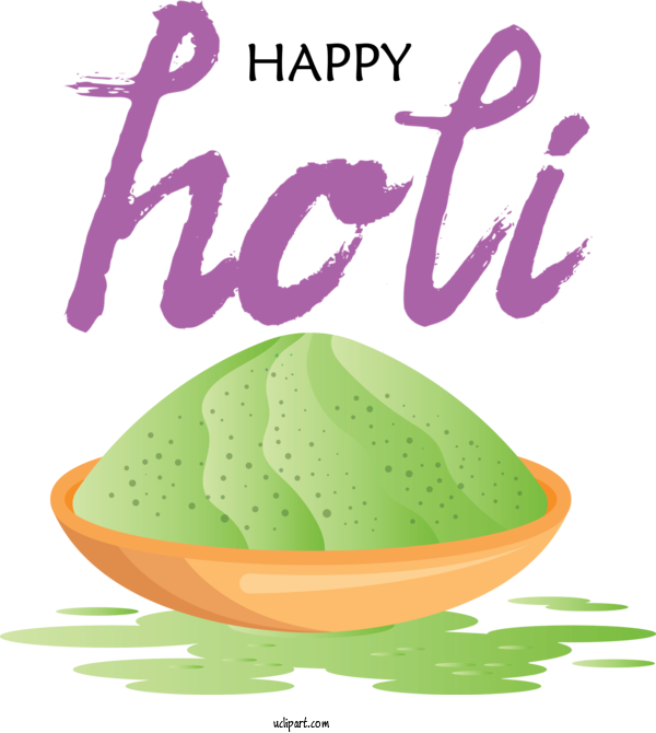 Free Holidays Green Leaf Superfood For Holi Clipart Transparent Background