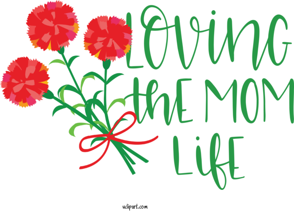 Free Holidays Floral Design Leaf Plant Stem For Mothers Day Clipart Transparent Background