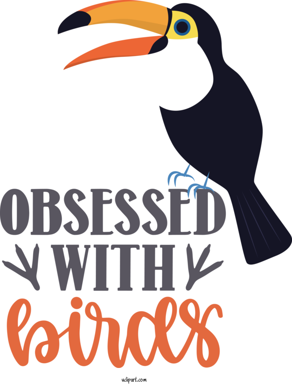 Free Animals	 Birds Toucans Logo For Bird Clipart Transparent Background