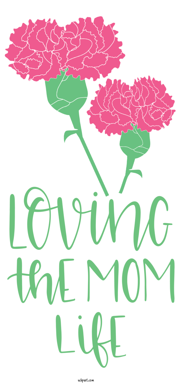 Free Holidays Mother's Day Floral Design Design For Mothers Day Clipart Transparent Background