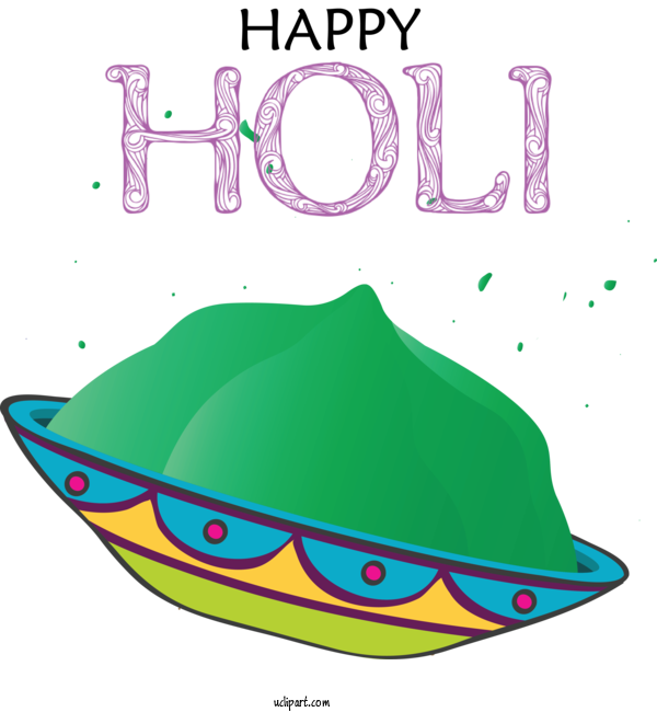 Free Holidays Hat Top Hat Festival For Holi Clipart Transparent Background