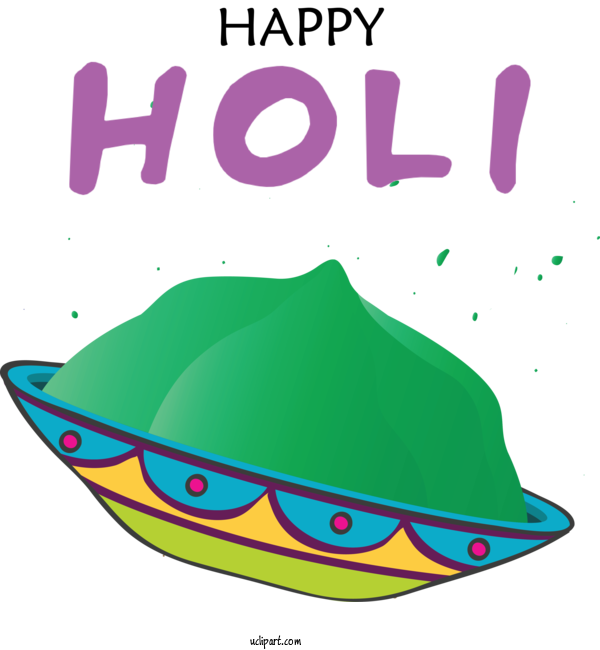 Free Holidays Hat Festival Top Hat For Holi Clipart Transparent Background