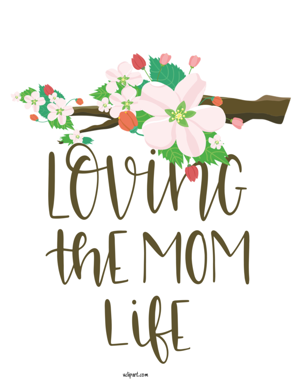 Free Holidays Floral Design Mother's Day Drawing For Mothers Day Clipart Transparent Background